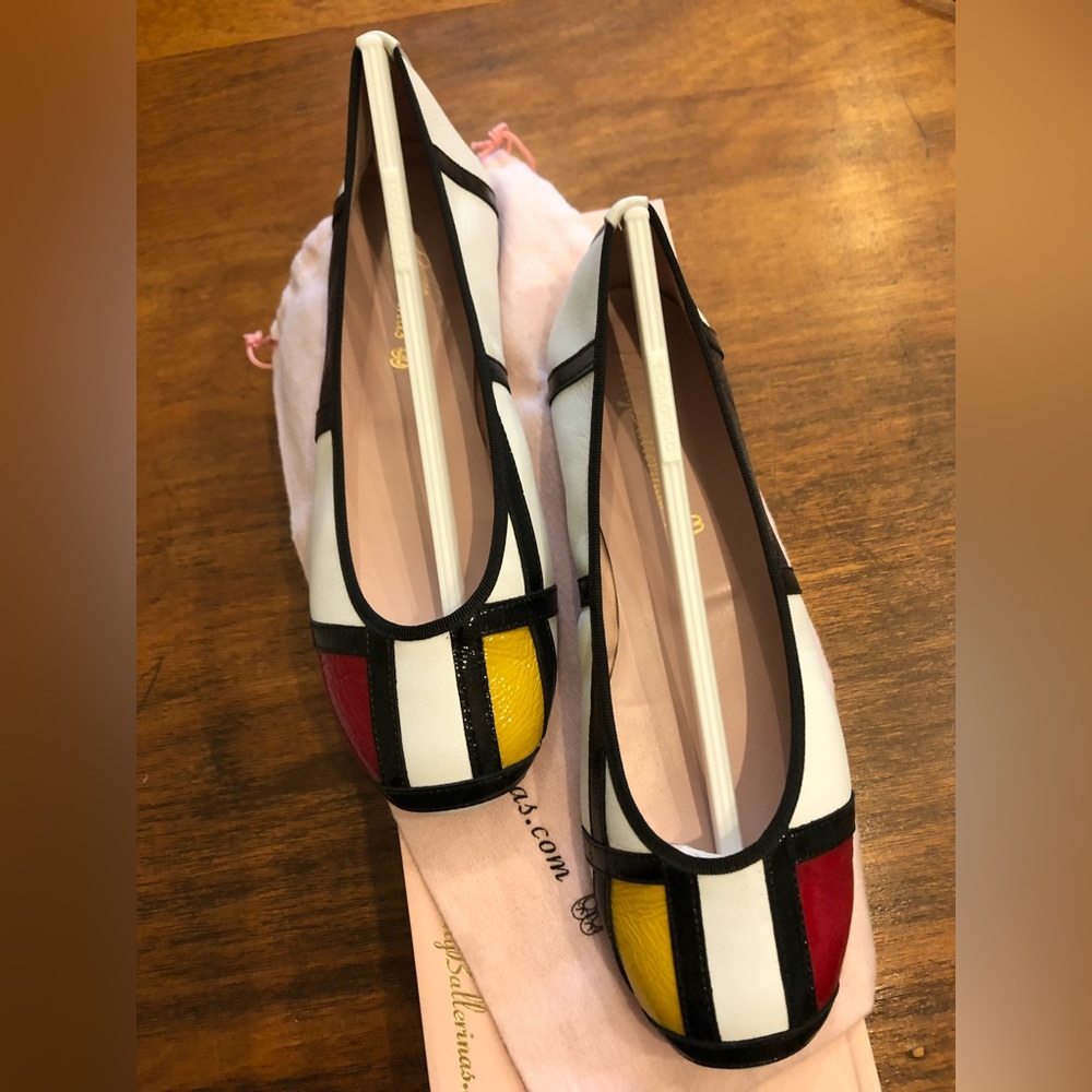 Pretty Ballerinas Mondrian Flats - Picture 2 of 10
